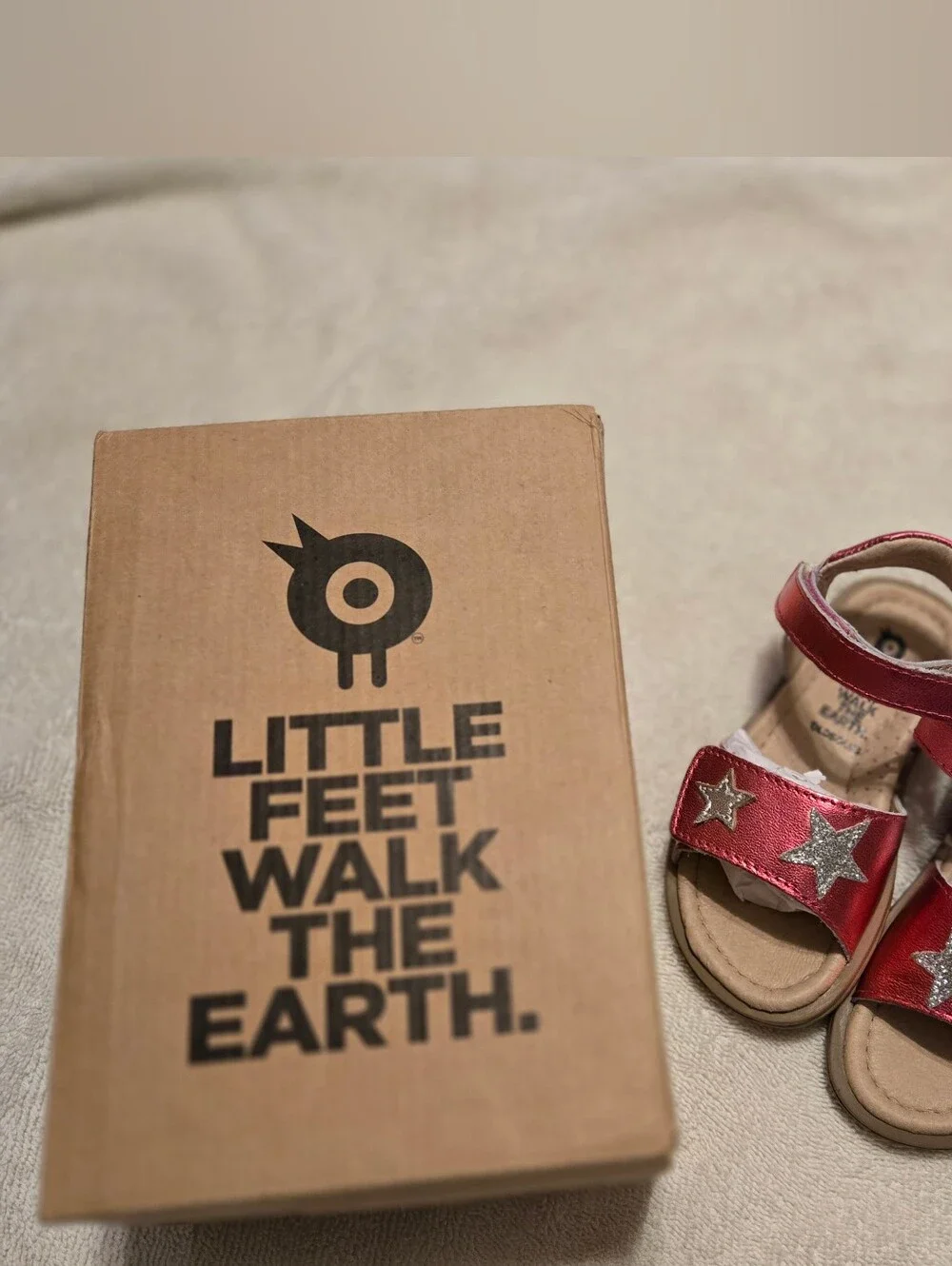 Old Soles Pink Metallic Star Sandals